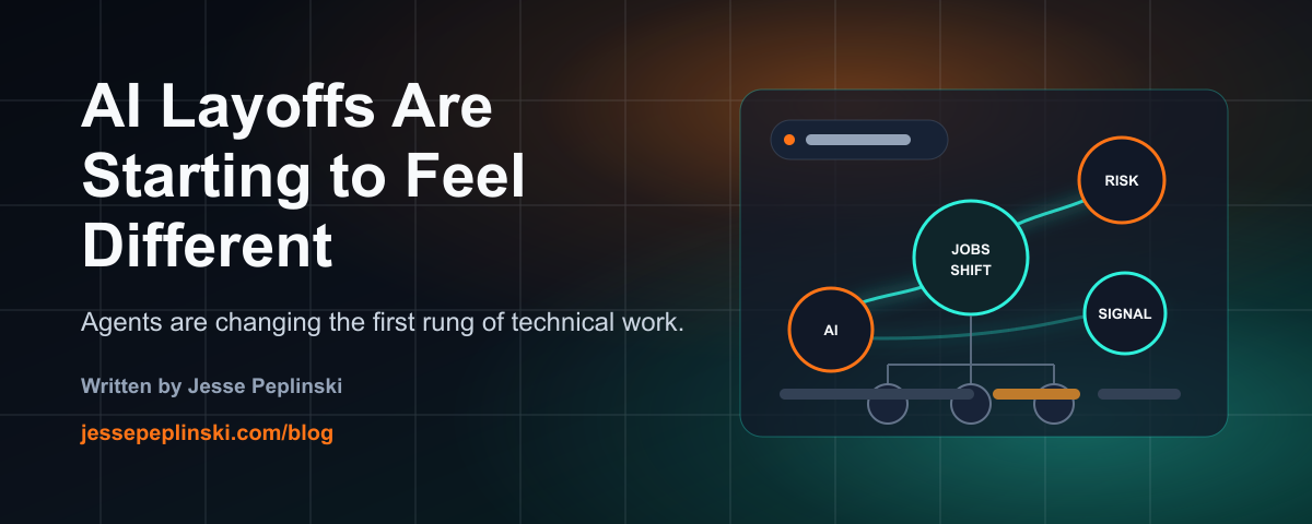 Social card for AI Layoffs Are Starting to Feel Different