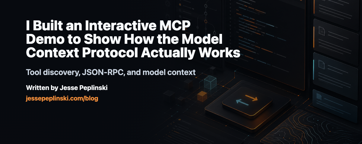 Social card for I Built an Interactive MCP Demo to Show How the Model Context Protocol Actually Works