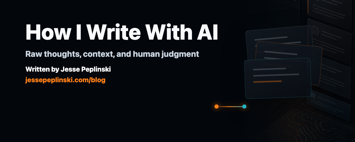 Social card for How I Write With AI