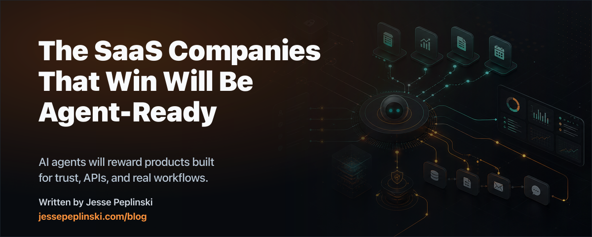 Social card for The SaaS Companies That Win Will Be Agent-Ready